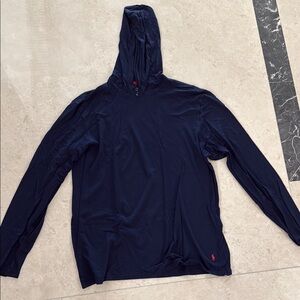 Polo by Ralph Lauren Navy Blue Hoodie Sweater